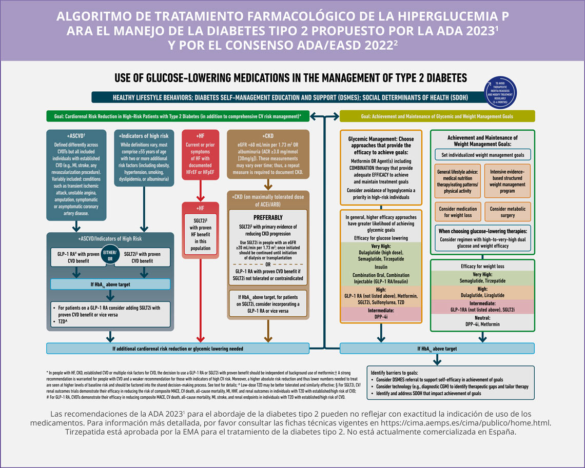 Cardiorrenal.es Actualización ADA Standards of Care 2023